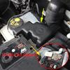 Wooeight 2Pcs ABS Negative/Positive Power Batteries Cover Battery Protection Cover For Volkswagen VW Golf MK7 Touran SKoda