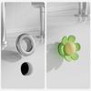 5Pcs Flower Shape Bathroom Silicone Wash Basin Overflow Ring Kitchen Sink Washbasin Drain Seal Stopper Bathtub Drain Cap Plug