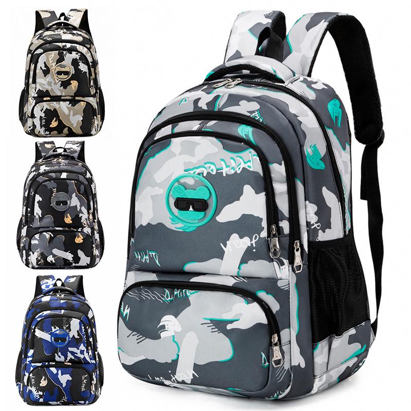 New casual backpack large-capacity schoolbag Chinese college student schoolbag fashionable and simple travel commuter backpack