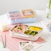 Abay 3-Compartment Stainless Steel Fridge Storage Box