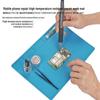 Magnetic Heat-Resistant Silicone Repair Mat for Mobile Device Repairs