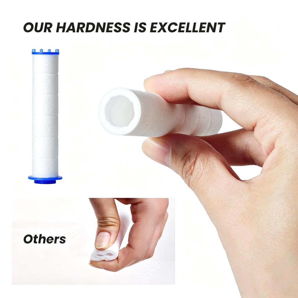 5/50PCS Shower Head Filter Replacement Showerhead Remove Chlorine/Fluoride/Hard Water Hygienic Bathroom Accessories
