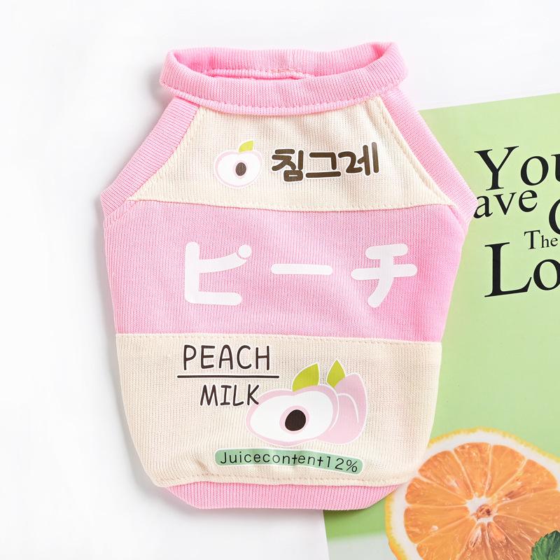 Pet Small Dog Pomeranian Chihuahua Cat Vest Dog Clothes Summer Spring and Autumn Thin