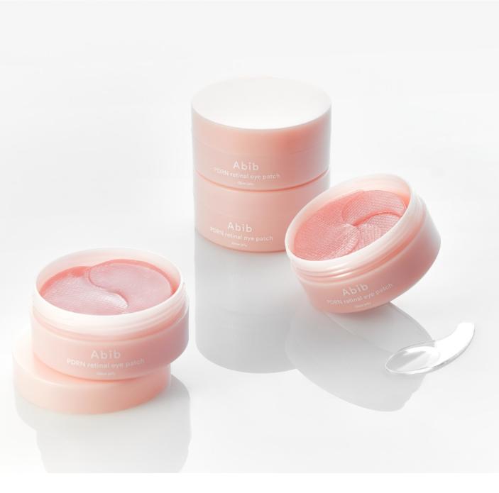 ABIB PDRN Retinální oční náplasti Glow Jelly 84g (60 ea) – Zpevňující a rozjasňující hydrogelové náplasti