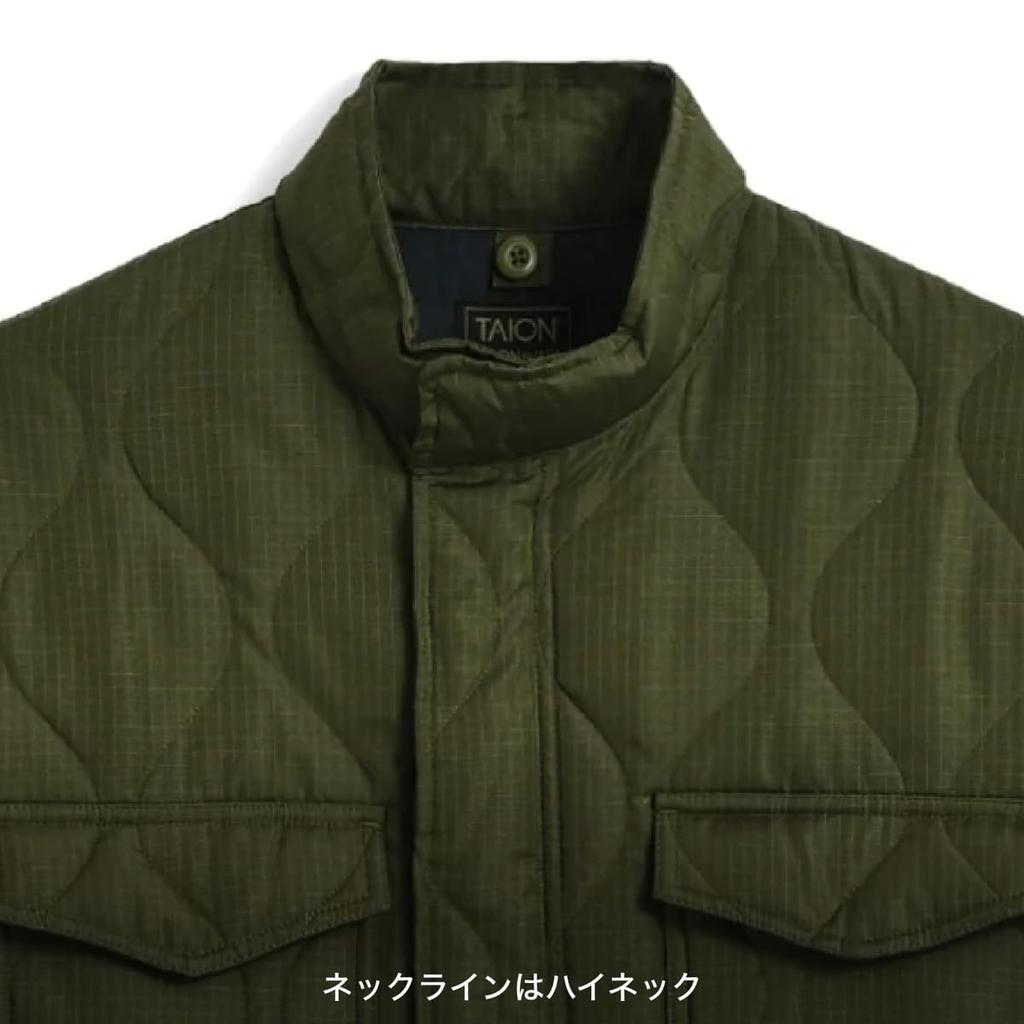 Taion Down Jacket Black M65WZML-1