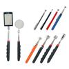 1.5 lb Telescopic Magnetic Pickup Tool with Light, Strong Magnet, Extendable Round & Square Mirror, Auto Repair Flashlight Head