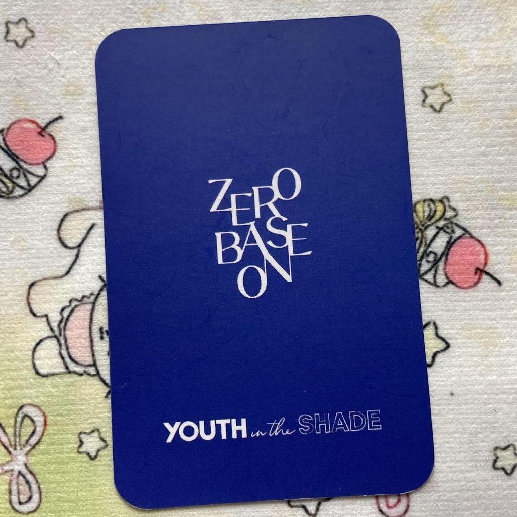 [USED] Zb1 3rd Week Kim Tere Sanok Zebewan Pre-recorded Trading Card