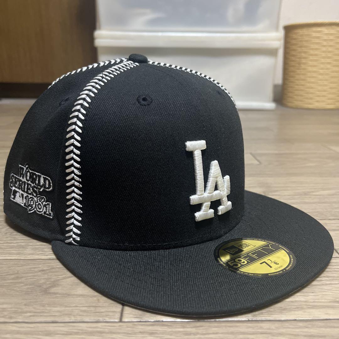 

[USED] 59FIFTY MLB BallStitch Los Angeles Dodgers Black