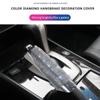 Bling Crystal Car Handbrake Cover Anti-slip Easy to Install Diamond Handbrake Grip Cover Car Handbrake Protective Cover