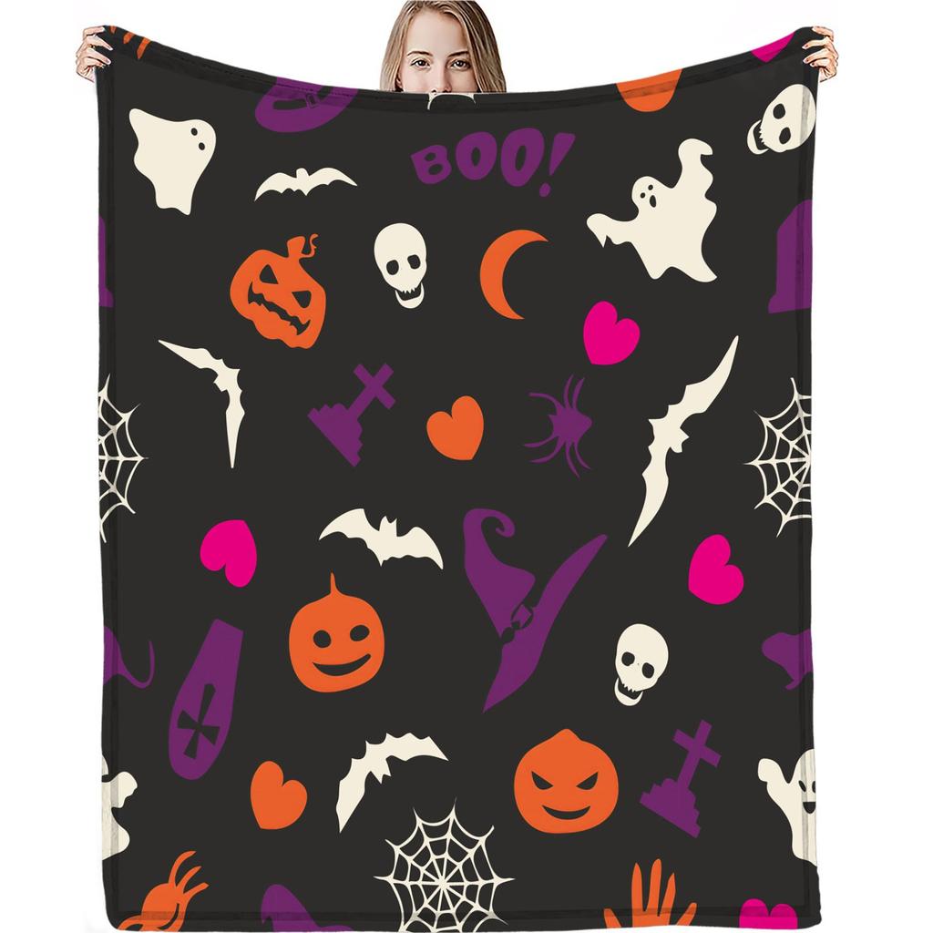 Halloween Print Blanket