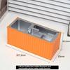 1:30 Scale Shipping Container Business Card Organizer Desk Stationery Storage Box Office Decor Pen Holder Creative Gift Ornament