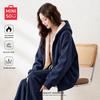 Women's Fleece-Lined Hooded Casual Sweatshirt