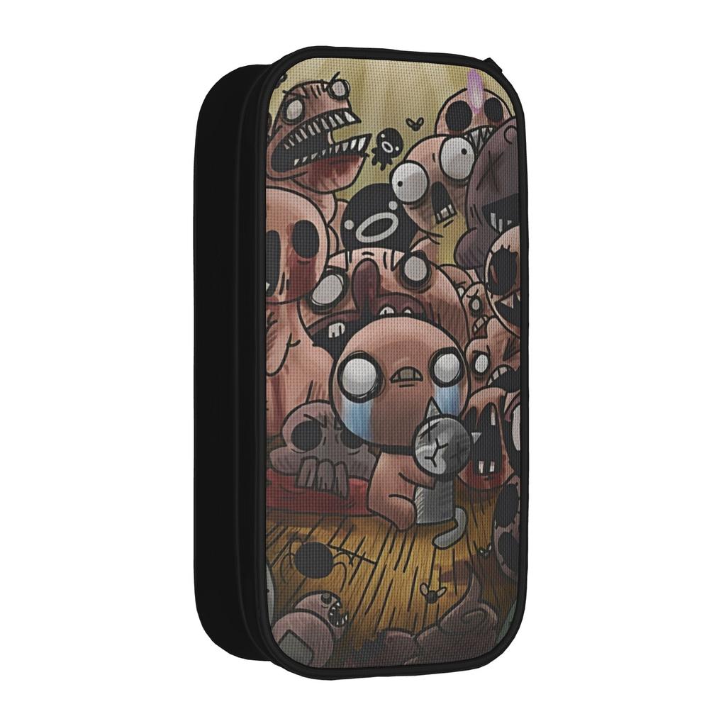 The Binding of Isaac Cartoon Pencil Cases Classic Video Game Pen Bags Girls Boy Big Capacity Office Gift Pencilcases Accessories