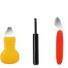 3-Piece Watch Repair Tool Set: Back Case Opener, Battery Replacement Pry Tool, Knife Opener.