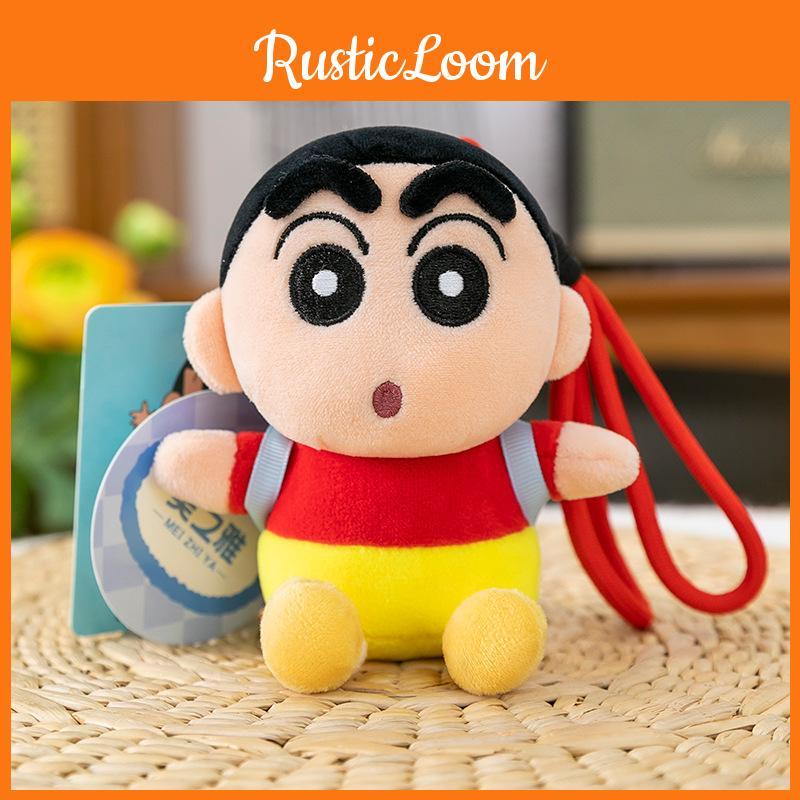 Crayon Shinchan Plush Pendant Cartoon Doll Keychain Accessory Souvenir Gift