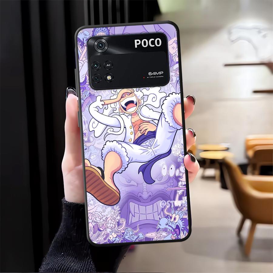 

Чехол для телефона Funda для Xiaomi Poco M3 M4 Pro C65 F3 F4 F5 C50 C51 M5 X3 X4 X5 One Piece Аниме Poco C65