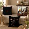 Singer RReble Cushion Cover Soft Short Plush SkinFriendly Cushion Case for MultiScene Use