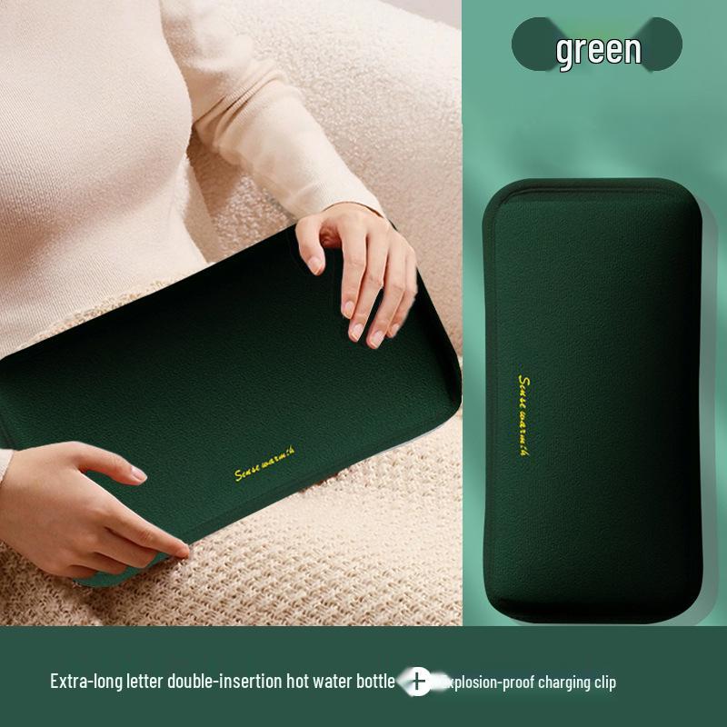 Electric Explosion-Proof Rechargeable Hand Warmer & Large Hot Water Bag