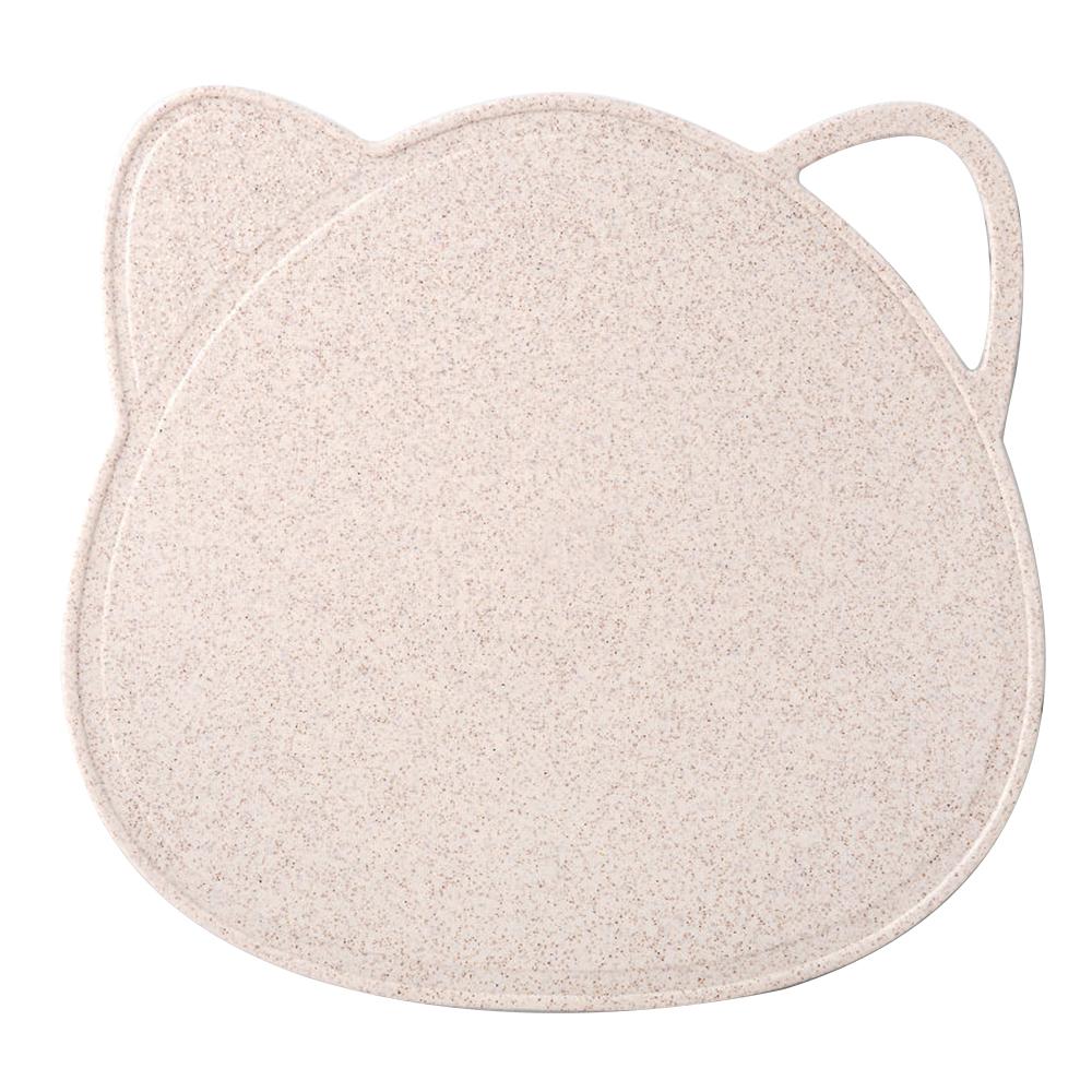 

Cartoon Cat Antibacterial Wheat Straw Cutting Board Kitchen Chopping Board A