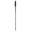 Aluminium Alloy Telescopic Lightweight Anti Skid Walking Cane Stick   Pole (Black)