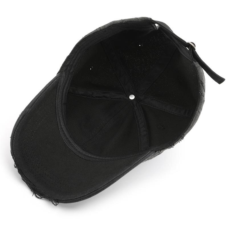 Berretto da Baseball Vintage Usurato per Uomo Donna Cotone Lavato Snapback Regolabile Cappelli Casual Cappello da Papà