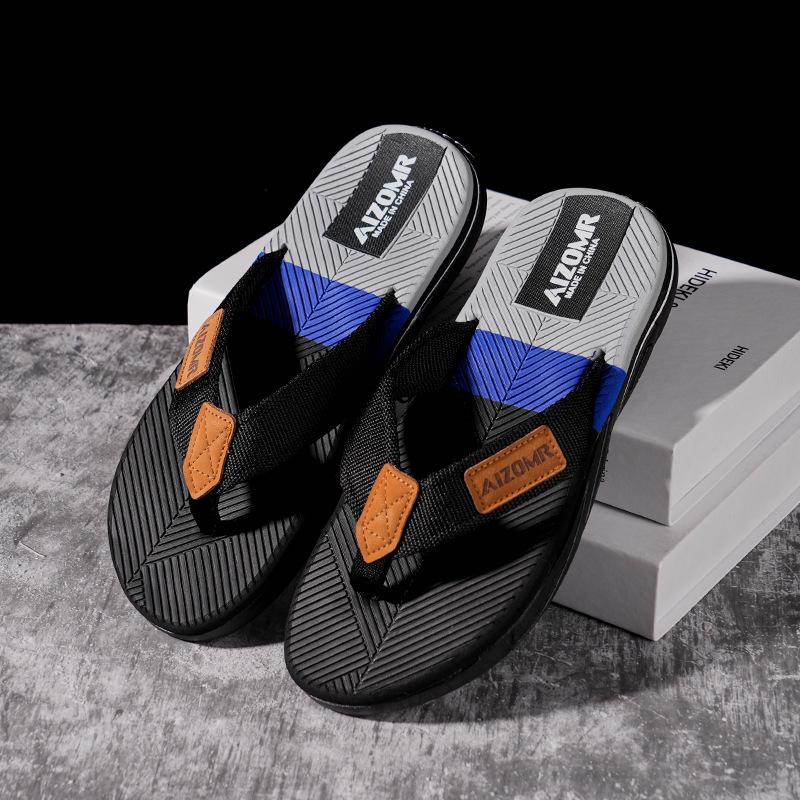 Cool Road 2026 Men's Non-Slip Odorless Flip-Flops: Durable Casual Beach Sandals