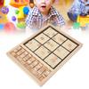 Children Wooden Number Puzzle Toy Board Game Kid Intelligence Logical Development Educational Toy