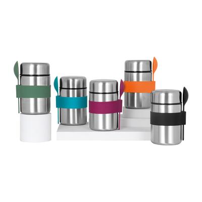 400ml 304 Stainless Steel Thermal Insulated Food Jar BPA-Free Double-Layered for Better Heat RetentionKeeping Meals Fresh