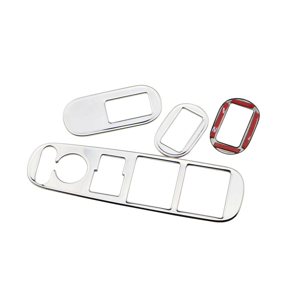 For Honda HR-V 2014-2020 Left Hand Drive Car Window Lifter Panel Sticker Decoration Cover Trim Styling Interior Accessories