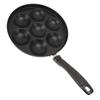Egg Pan Omelette Fried Egg Pan 7 Holes Frying Pan Nonstick Multipurpose for Home Kitchen Breakfast Making