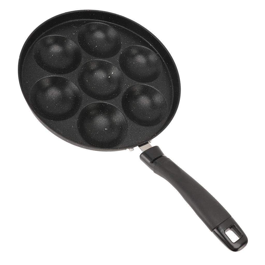 Egg Pan Omelette Fried Egg Pan 7 Holes Frying Pan Nonstick Multipurpose for Home Kitchen Breakfast Making