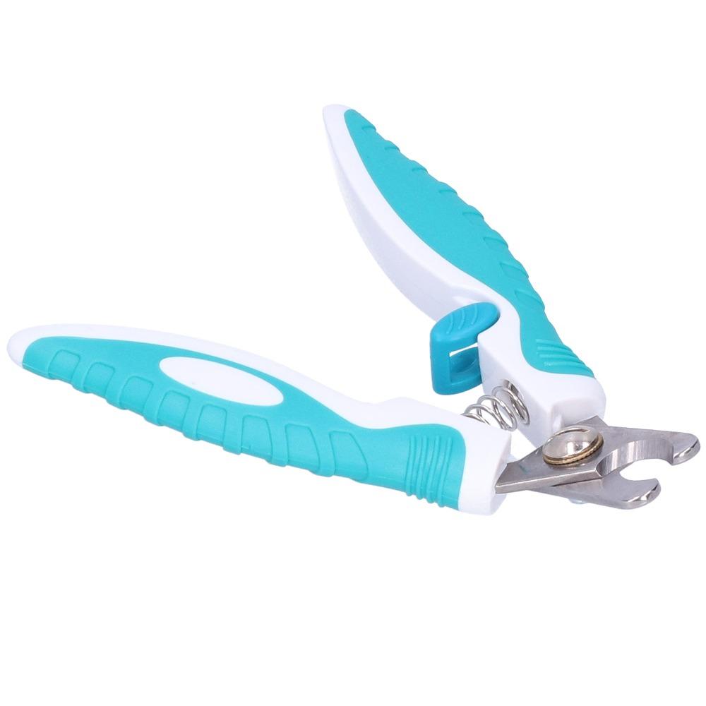 Ergonomic Handle Pet Nail Clippers Stainless Steel Pet Grooming Tool Dog Nail Cutter for Cats Dogs