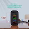EU Standard Multi-Functional Charger: 4A+1C Ports, 3.1A, 45W Type-C Power Supply