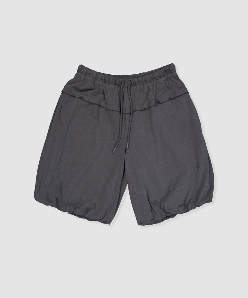 Deobeulssin Balloon Jersey Shorts - Dark Grey