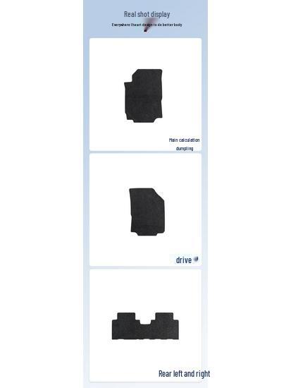 Custom-Fit Anti-Wear Floor Mats for 2012-2015 SAIC Chevrolet Malibu Models