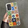 Italian Sicilian Style Floral Pattern Soft Phone Case for Samsung A17 A16 A15 A14 A13 A57 A56 A55 A54 A53 A37 A36 A35 A34 A33 A2