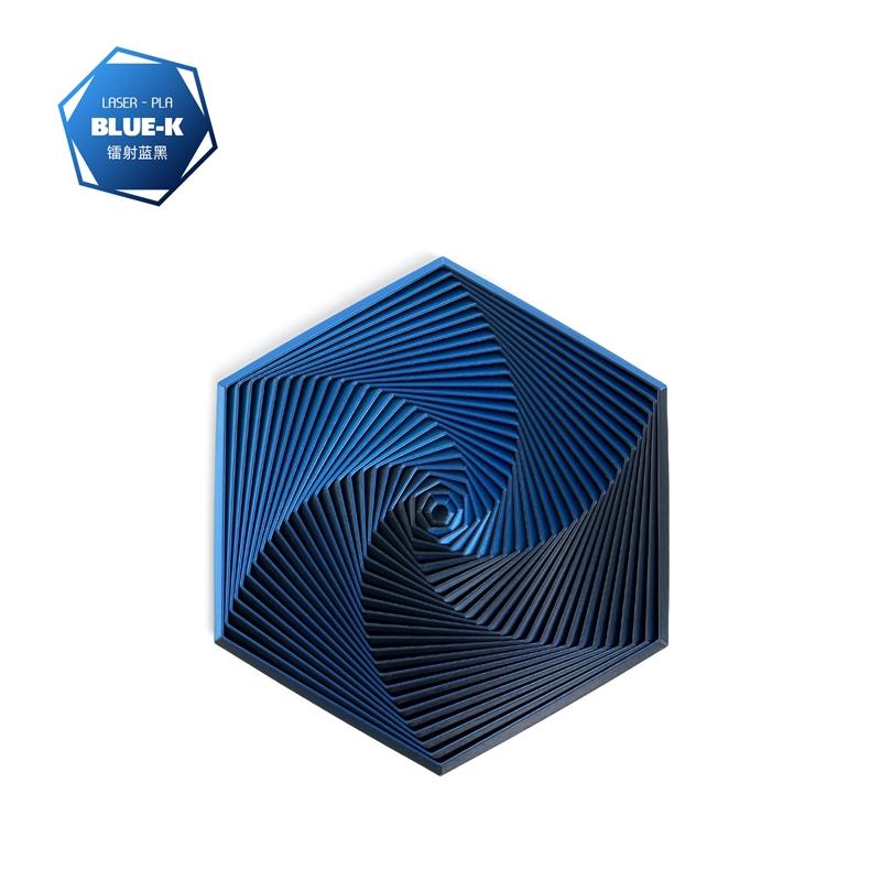 3D Printed Fractal Fidget Hexagon Home Decor Creative Decompression Hexagon Various Shape New Year Gift Desktop Ornament Kid Toy
