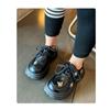 Children's Shoes Boys' Shoes Autumn New Girls Students Soft Soles Foreign Style Lace-up Princess Shoes Comfortable Small Leather Shoes