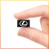 2/5/10Pc Carbon Fiber Small Steering Wheel Car Logo Multifunction 3D Stickers For Lexus LS IS350 ES300 GS350 CT200h GX460 LX570