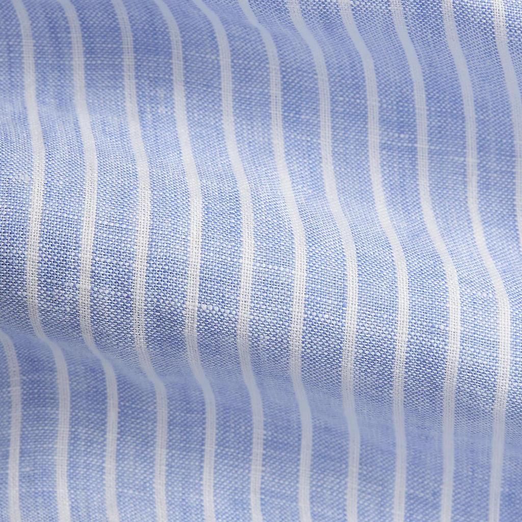 Polo Ralph Lauren Striped Linen Long Sleeve Shirt Classic Fit Men shirts 710966140-006