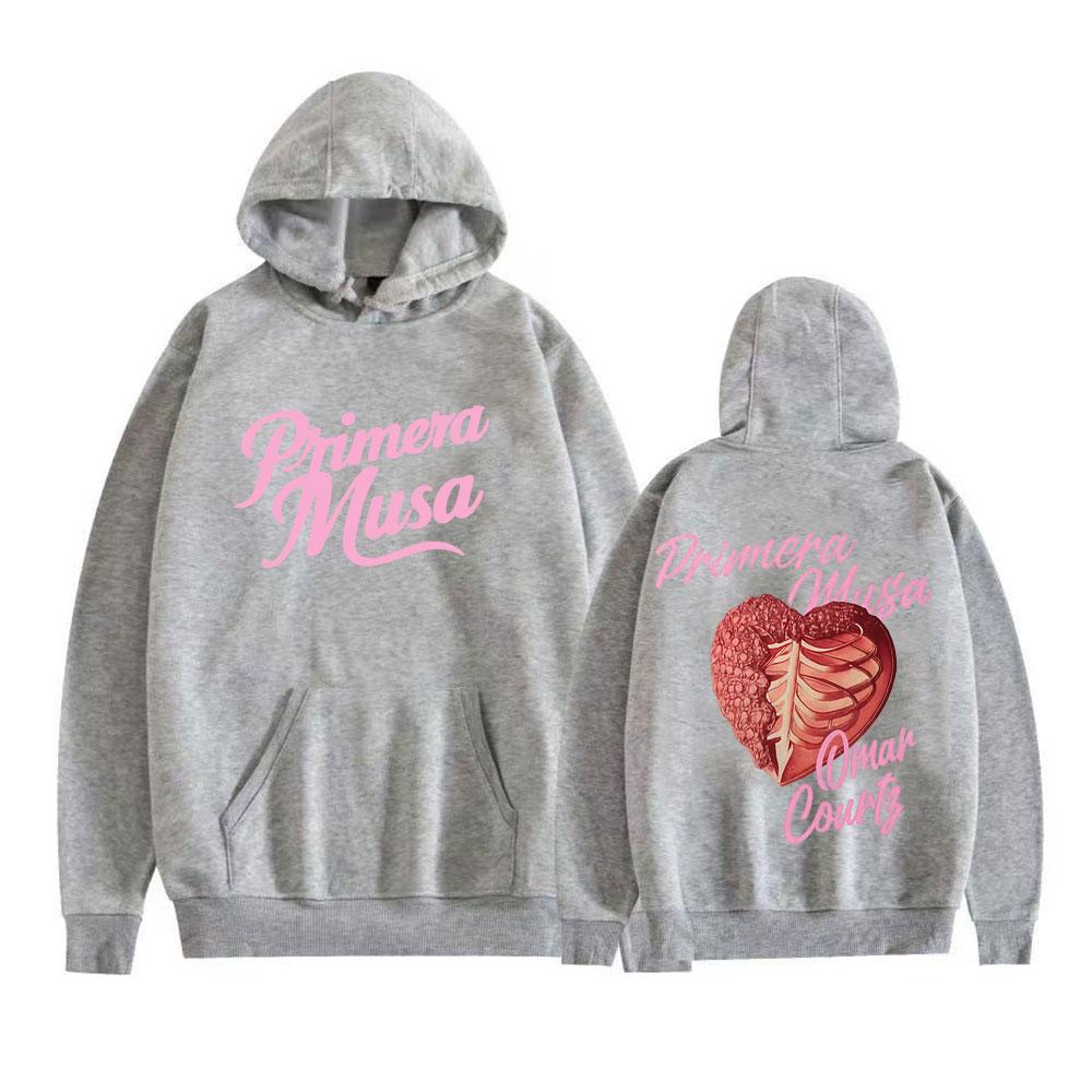 

Rapper Omar Courtz Primera Musa 2025 Print Hoodies Men s Clothing Fashion Hip Hop Sweatshirt Fleece Cozy High Quality Pullovers 3XL