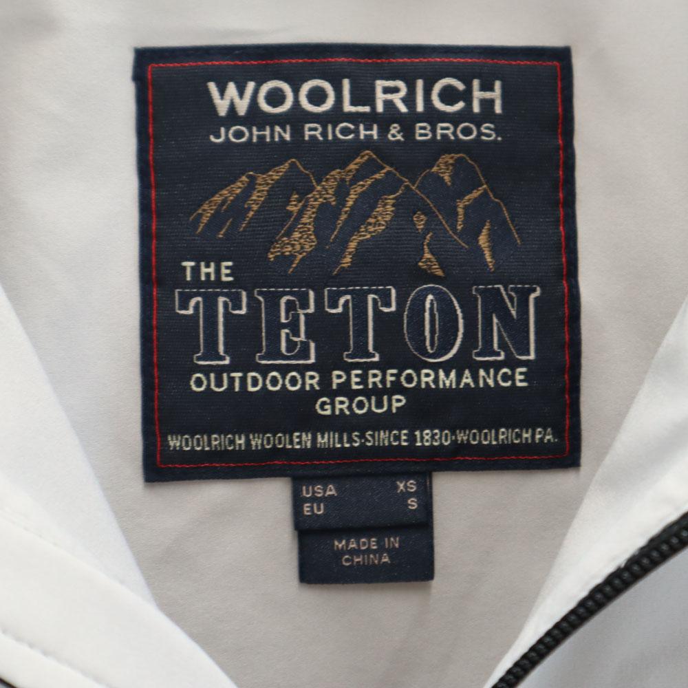 unused WOOLRICH Softshell Bomber Jacket S gray TETON Men's Used