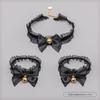 A piece of hair delivery Japanese girl lolita princess bow lace wristband bracelet jewelry collar neck bell