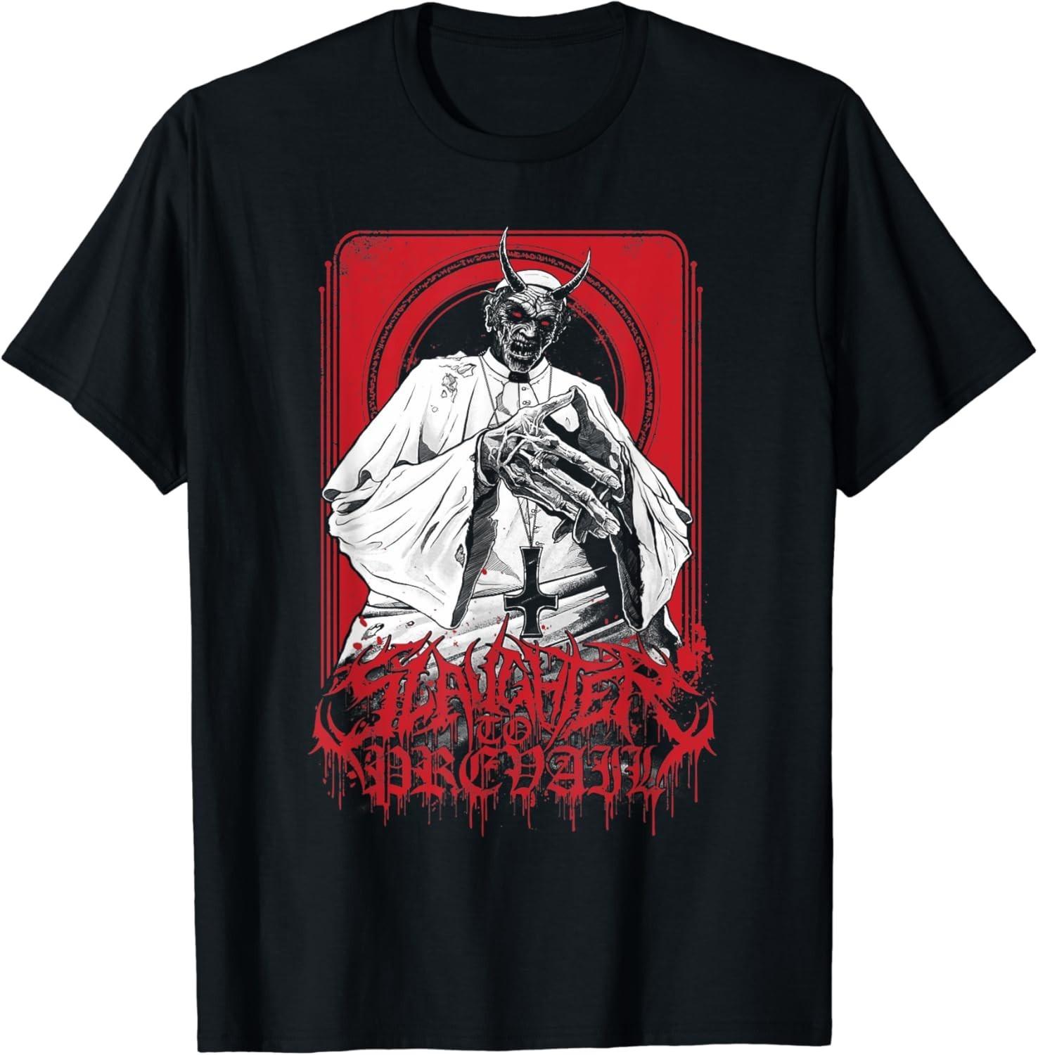 Slaughter to Prevail Band Black Cotton All size S-5XL Unisex Shirt HL70 XXL
