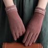 Ladies' Autumn And Winter  Fashionable And Versatile Touchscreen Gloves