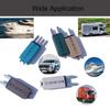 28V DC Manual Reset Fuse Mini Blade-Style Reset Circuit Breaker Fuse for Breaker Automotive Marine 8PCS Mixed (5A,6A,7.5A,10A,15A,20A,25A,30A)