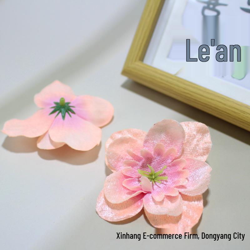 Golden Thread Flying Swallow Fabric Flowers for DIY Home, Cake Décor & Hair Accessories