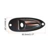 uxcell Guitar Input Jack Socket Plate Output Load Jack Replacement Parts for Electric Guitar Copper 2 Pieces 9.5mm