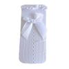 Breathable Middle Calf Socks For Girls Ruffle Trim Bowknot Accents Soft Casual Party Wear Lace Knee Length Stockings