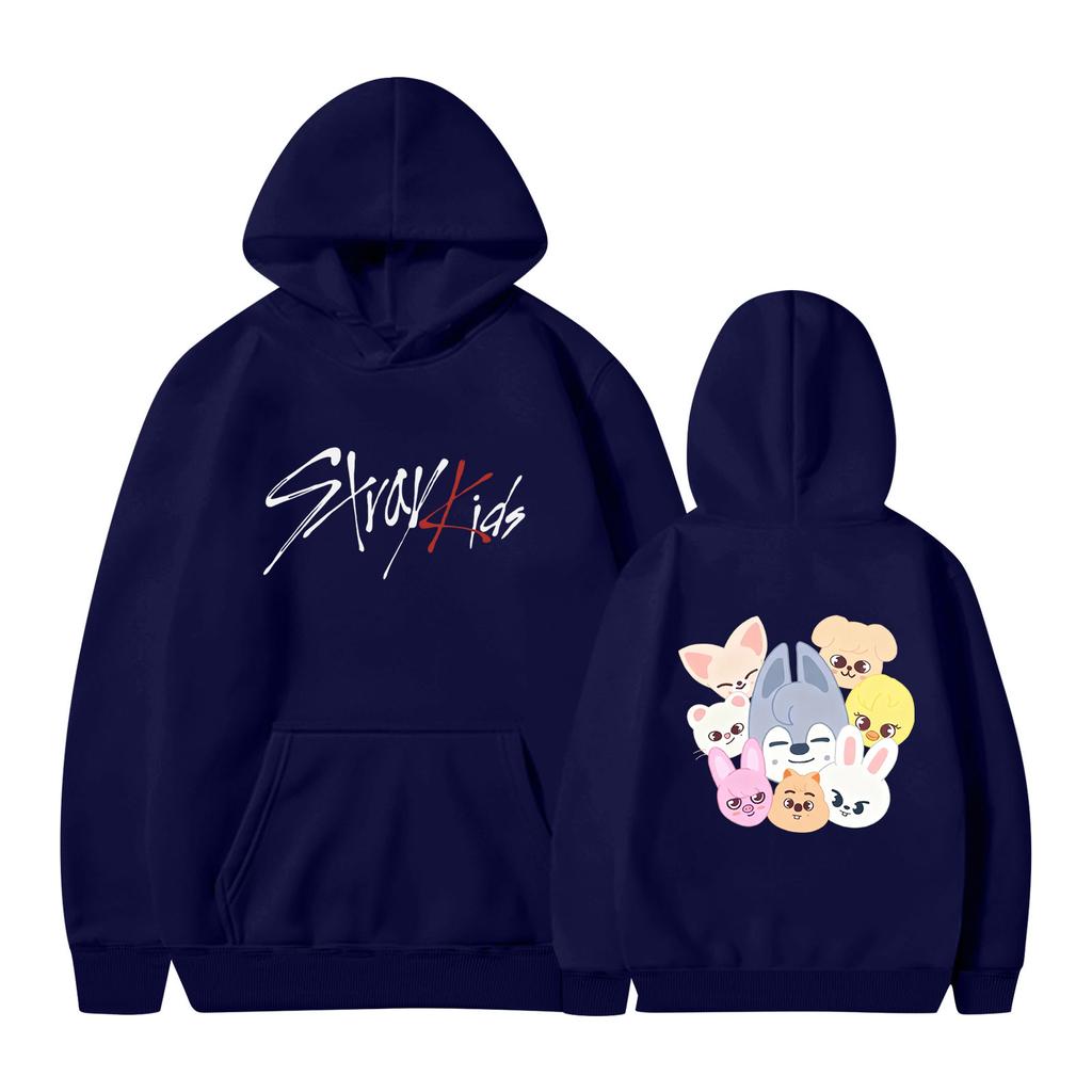 Sudadera con capucha informal, versátil y de moda para mujer, con parche de manga larga para uso diario.
